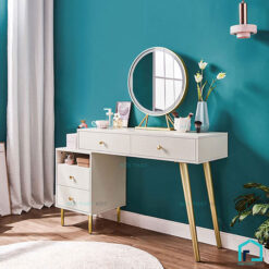 bàn trang điểm chân cao bất đối xứng TD03