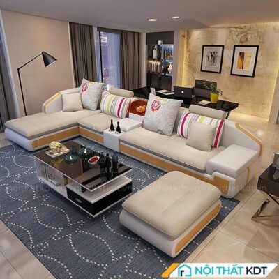 Ghe sofa da ket hop ni goc L S28 42