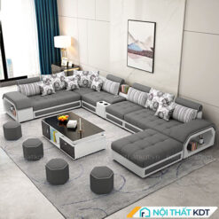 Sofa goc chu U boc da va ni S29U 27
