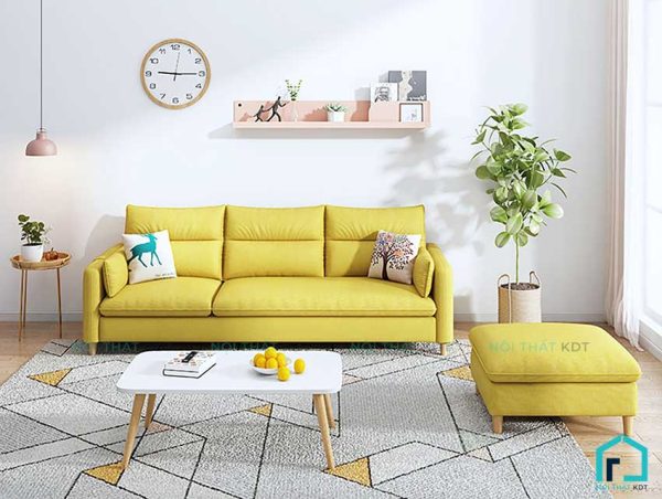 Sofa thông minh màu vàng