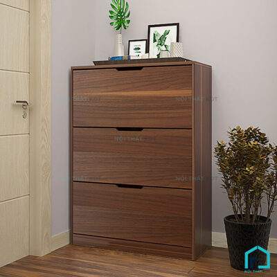 Tủ giày 3 cánh lật