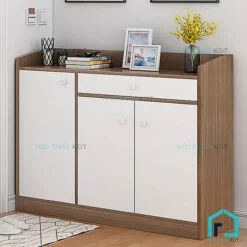 Tủ giày kết hợp kệ chứa đồ TG03