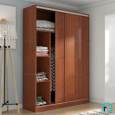Tủ quần áo 2 cánh nhỏ gọn