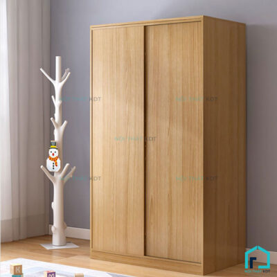 Tủ quần áo 2 cánh nhỏ gọn