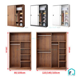 Tủ quần áo cửa lùa