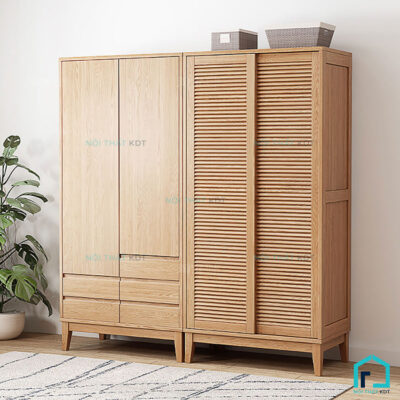 Tủ quần áo cửa thoáng