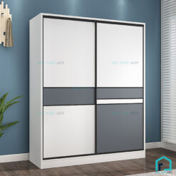 Tủ quần áo cửa 2 màu