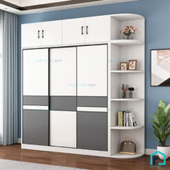 Tủ quần áo cửa 2 màu