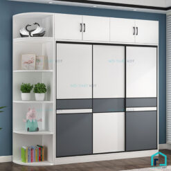 Tủ quần áo cửa 2 màu