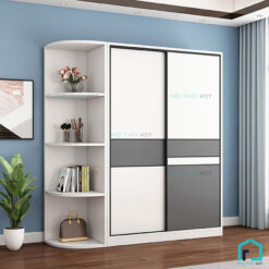 Tủ quần áo cửa 2 màu