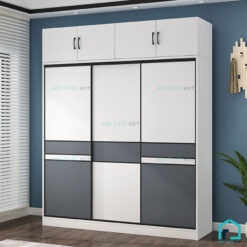 Tủ quần áo cửa 2 màu