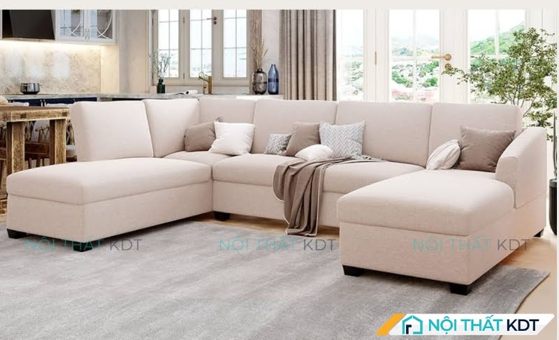 Mẫu sofa tại KDT đa dạng, phù hợp không gian và sở thích