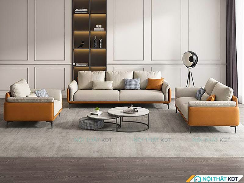Bộ 3 đệm ngồi rộng rãi cùng đệm tựa lưng êm ái mang đến cảm giác thoải mái