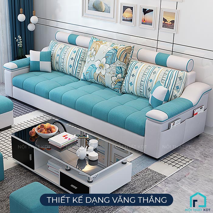 Bộ sofa nỉ góc chữ L tay thoải S39 (6)