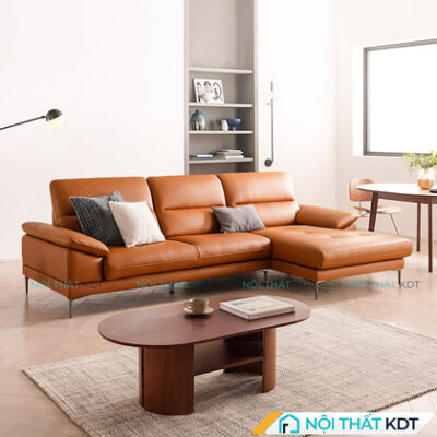 Ghe sofa da goc L tay vin kiem goi dau S41 8