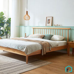 Giường gỗ hiện đại