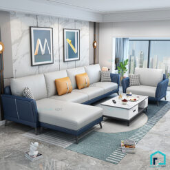 Sofa da đơn giản