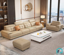 Sofa da kiểu Châu Âu