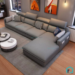Sofa da tay vuông mỏng