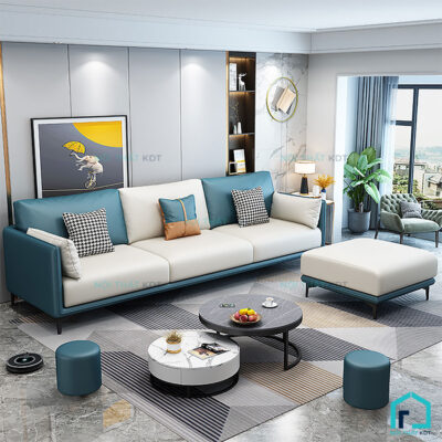 Sofa da tiết kiệm diện tích