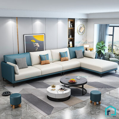 Sofa da tiết kiệm diện tích