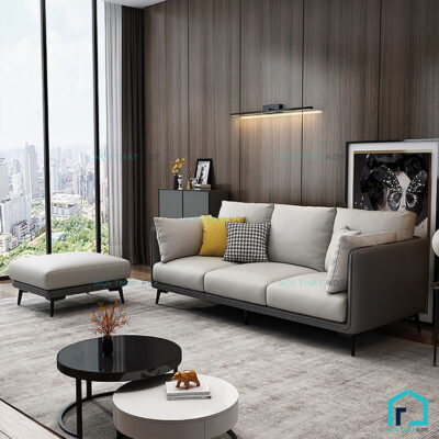 Sofa da tiết kiệm diện tích