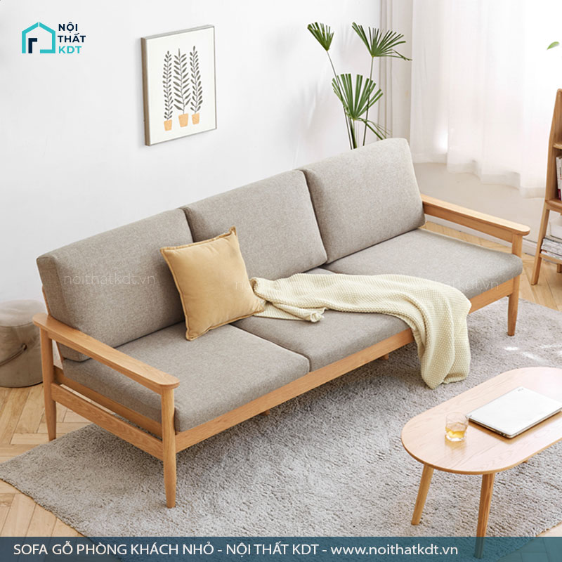 Sofa gỗ cho chung cư
