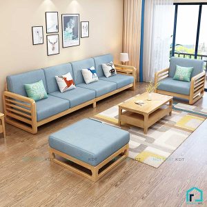 Sofa gỗ dạng văng