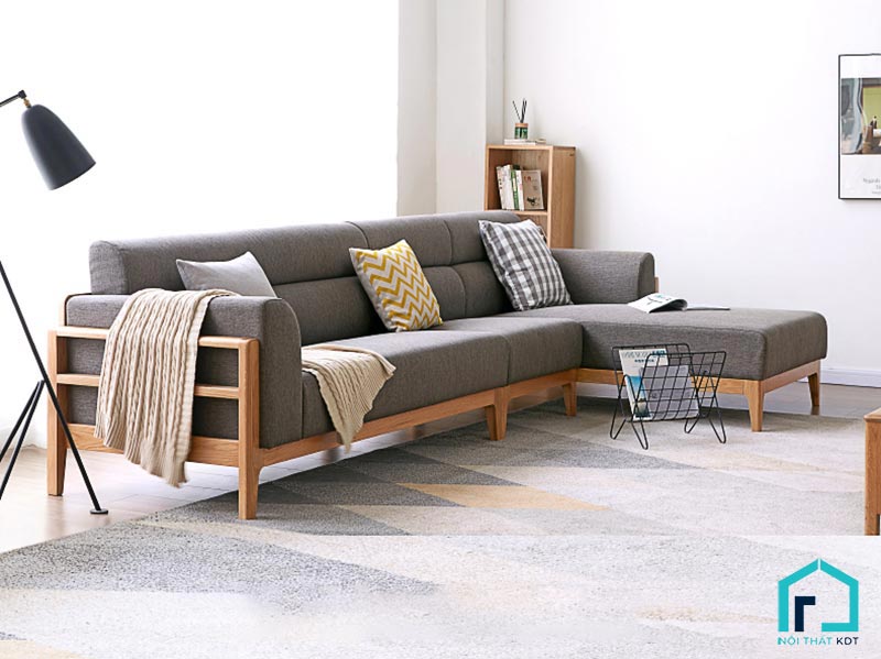 Sofa gỗ đẹp hiện đại