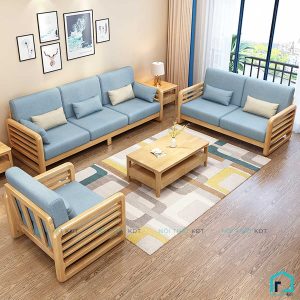 Sofa gỗ tiết kiệm diện tích