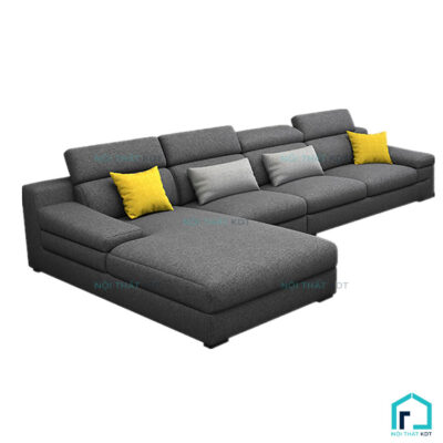 Sofa nỉ chân thấp