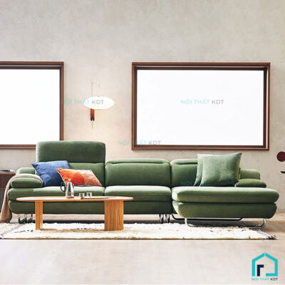 Sofa nỉ kiểu Hàn Quốc