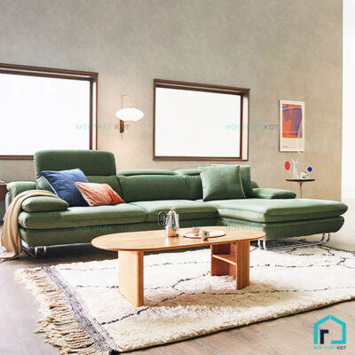 Sofa nỉ kiểu Hàn Quốc