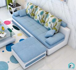 Sofa văng bọc nỉ nhỏ gọn tiết kiệm diện tích S25 (1)