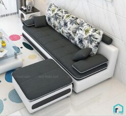 Sofa văng bọc nỉ nhỏ gọn tiết kiệm diện tích S25 (4)