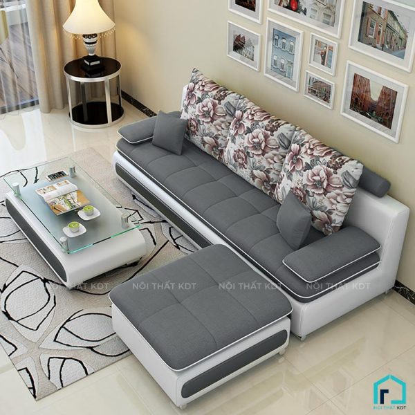 Sofa văng nỉ kích thước nhỏ 2m2 (3)