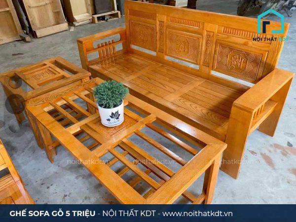Bộ bàn ghế gỗ đẹp đơn giản