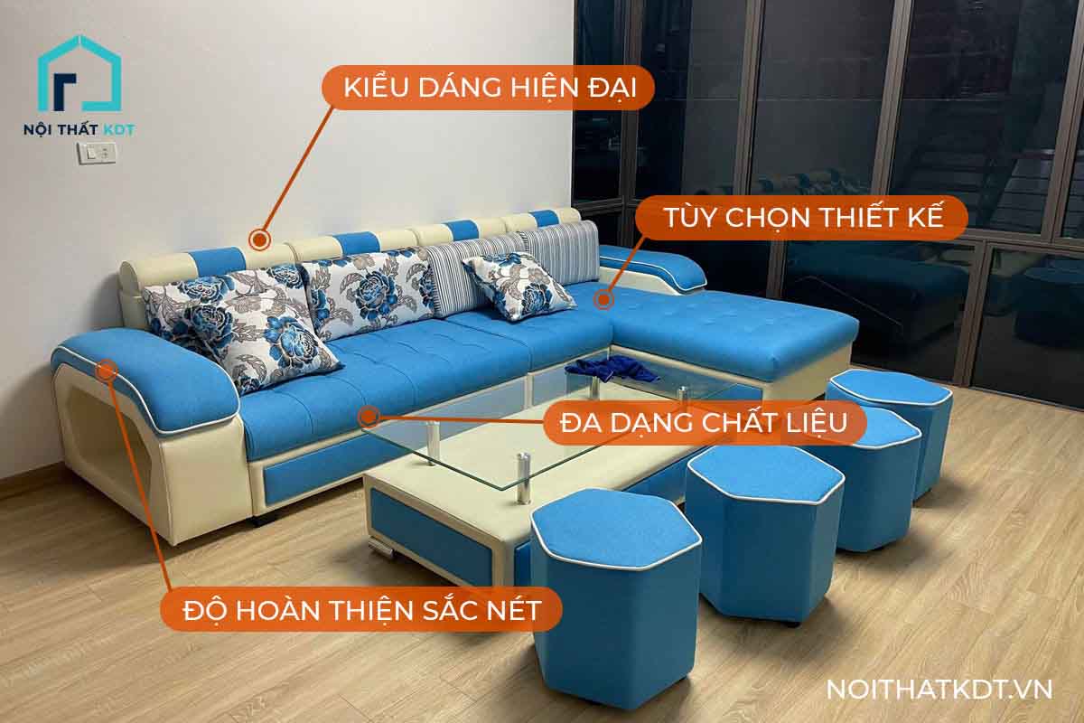 Xưởng đóng ghế sofa đẹp giá rẻ tại Hà Nội