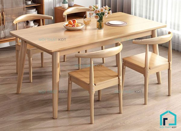 Bộ bàn ăn 4 ghế đơn giản