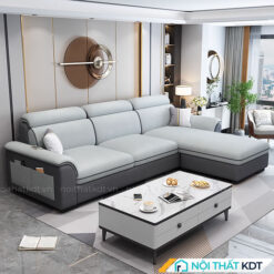 Ghe sofa vai ni goc L nho gon S110A 10
