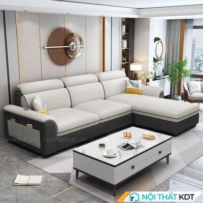 Ghe sofa vai ni goc L nho gon S110A 11