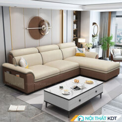Ghe sofa vai ni goc L nho gon S110A 12