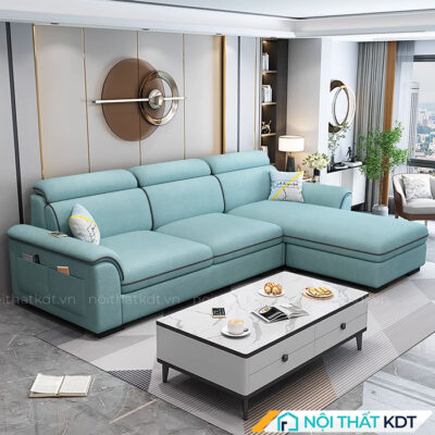 Ghe sofa vai ni goc L nho gon S110A 17