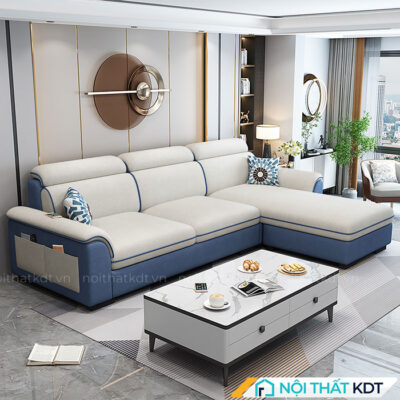 Ghe sofa vai ni goc L nho gon S110A 20