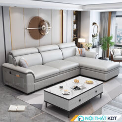 Ghe sofa vai ni goc L nho gon S110A 32