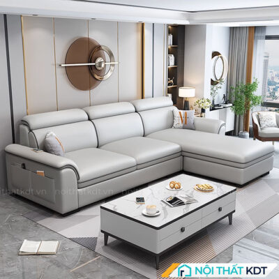 Ghe sofa vai ni goc L nho gon S110A 32