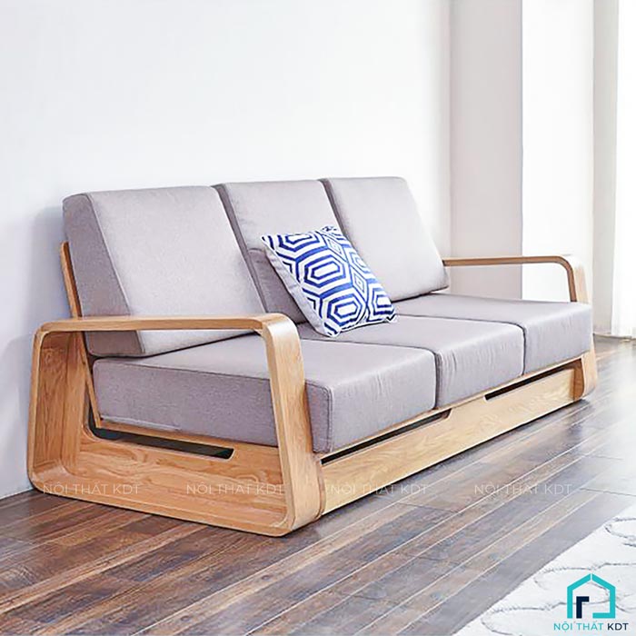 Ghế sofa văng gỗ sồi kiểu Nhật S174 (15)
