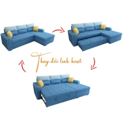 Sofa S11 dế dang thay đổi kiểu dáng