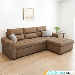 Sofa giường cho 2 người nằm ngủ SG11 màu cafe