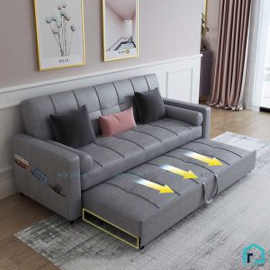 Sofa giường nhỏ gọn cho chung cư S19 (2)